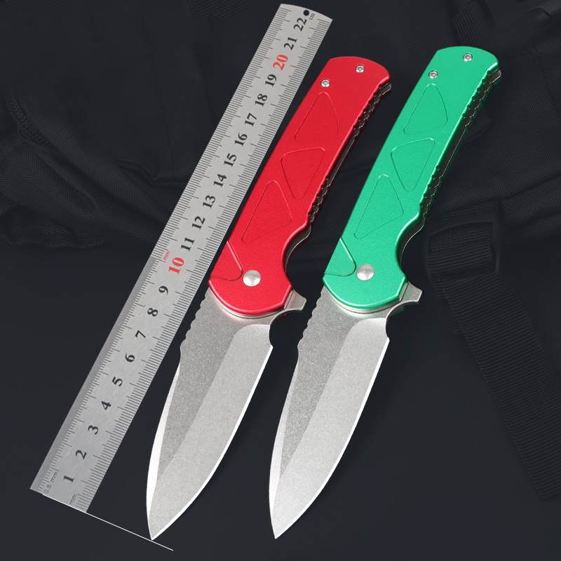Everyday Carry (Edc) Knife - 7CR13 Edelstahl-Klappmesser, Aluminium-Stahl-Griff, für den täglichen