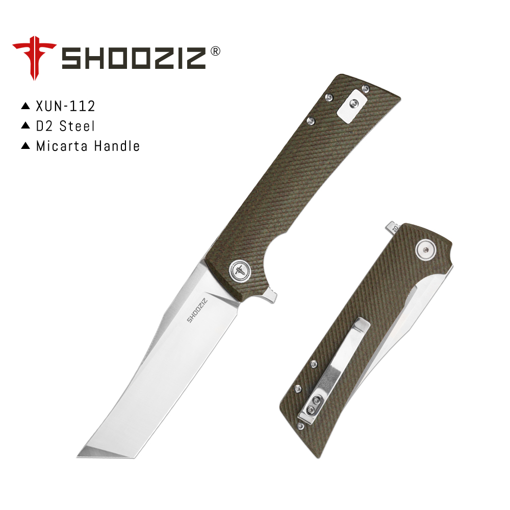 Edc Carry For Men - Shooziz XUN112 EDC Klappmesser mit Clip,