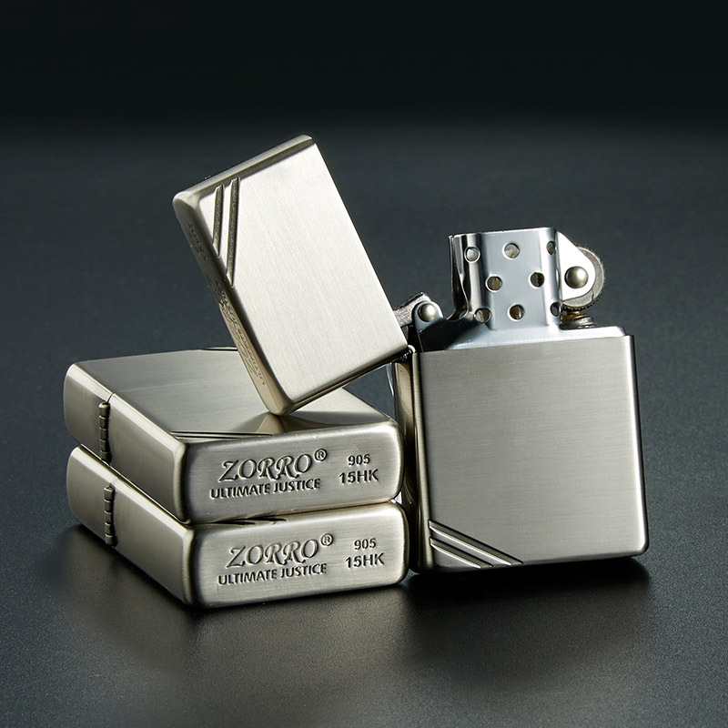 Lighter Insert Zippo - ZORRO Reines Kupfer, winddichtes Metall, personalisierbar,