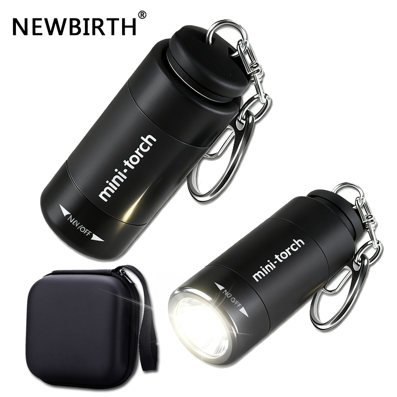 Keychain Flashlight - USB wiederaufladbare LED multifunktionale Tasche Schlüsselanhänger