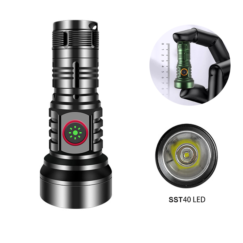 Edc Day Carry - Sst40 led taschenlampe typ-c usb wiederauf