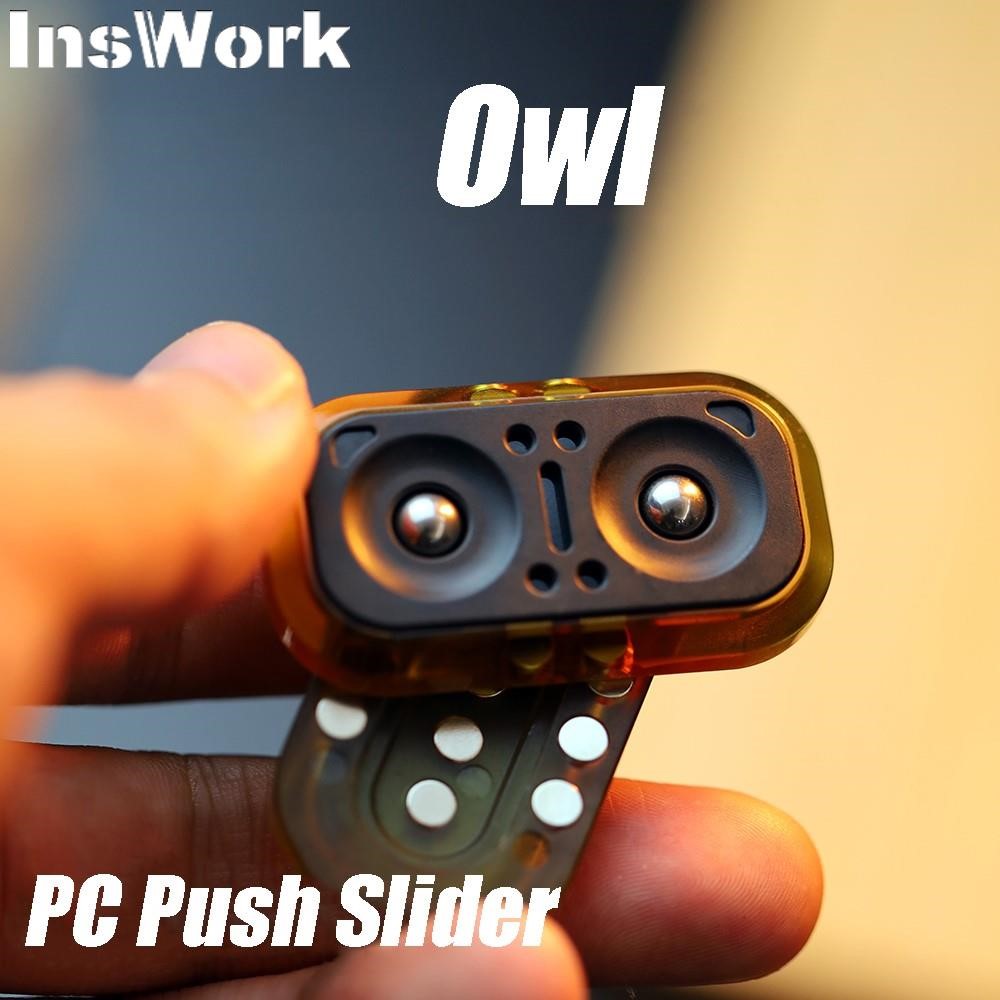 Fidget Spinner Bearing - Gao Studio Eule Magnet PC Push