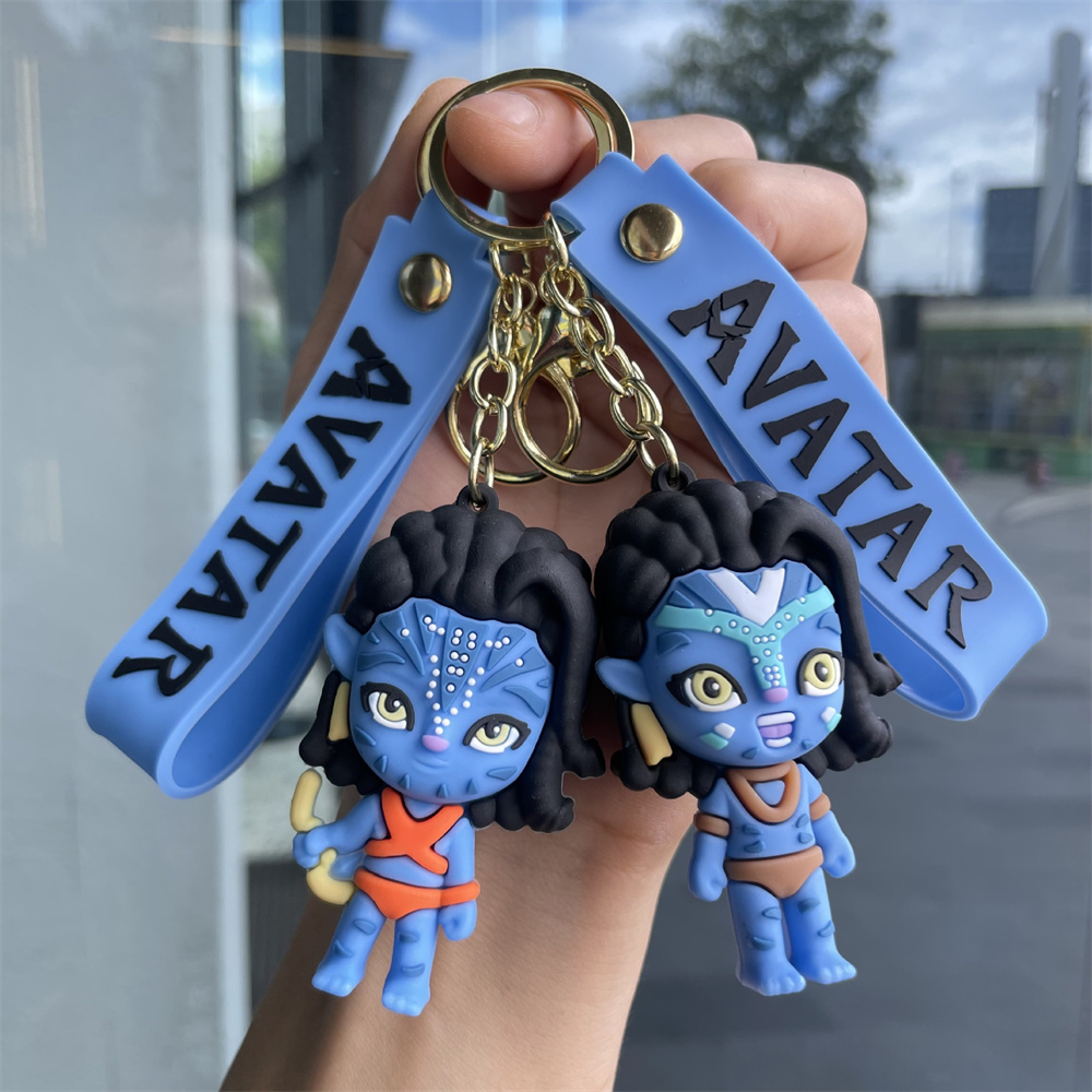 Carabiner Keychain - Kreativer Avatar Jake Sully Neytiri Schlüsselanhänger