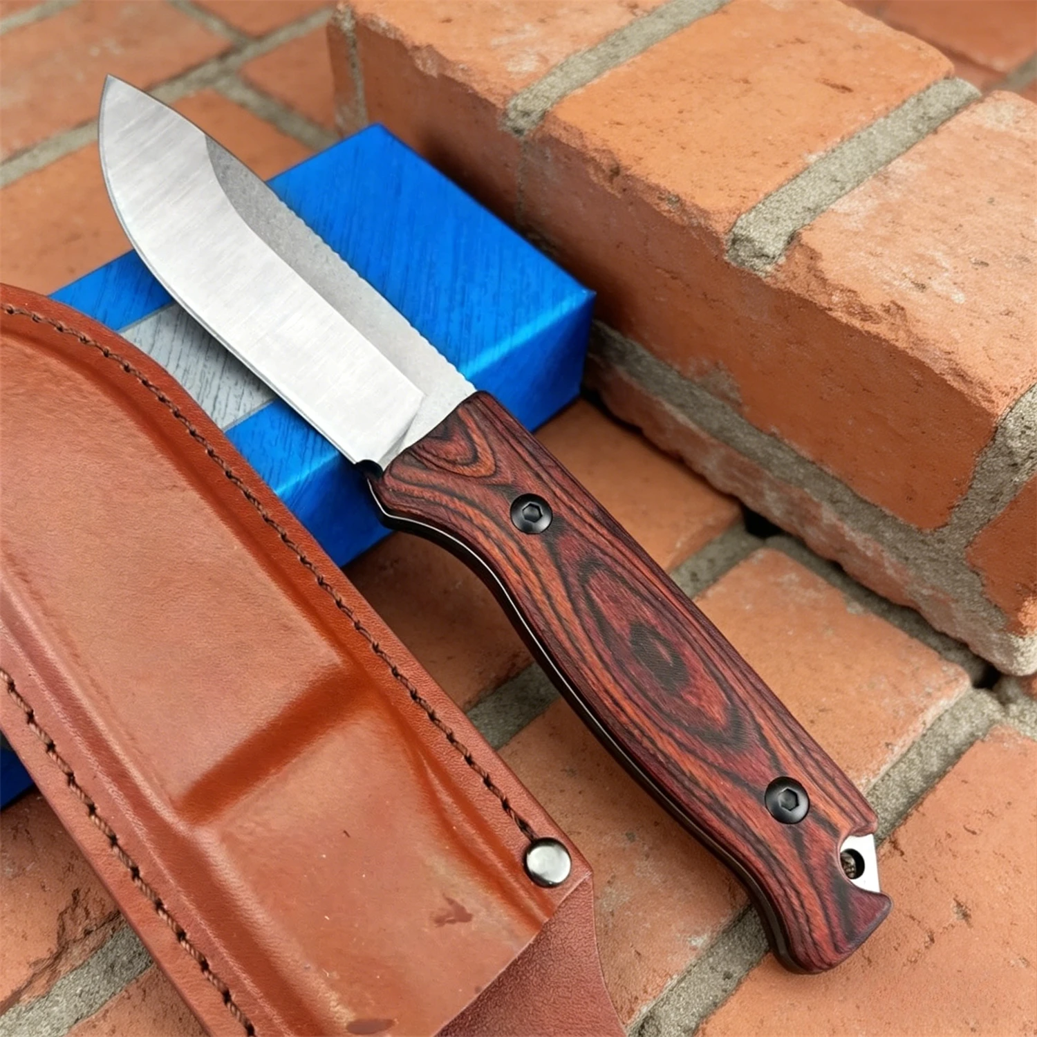 Edc Carry For Men - Full Tang 15002-2 feststehendes gerades Messer