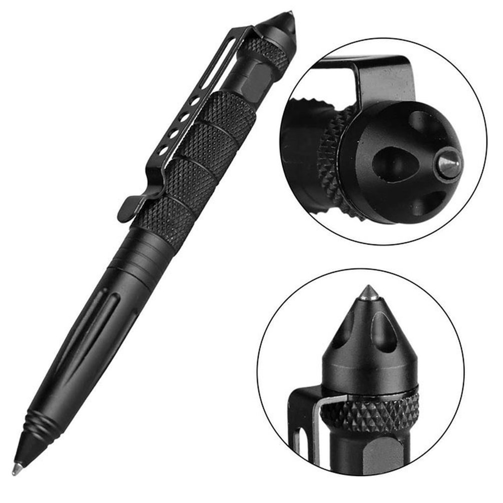 Pen Tactical Glass - Hohe Qualität Metall Militärische Taktische Stift