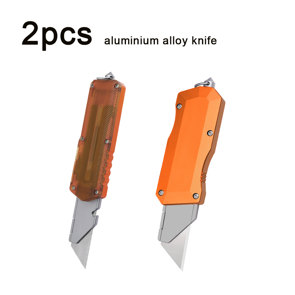 Edc Day Carry - Zweiteiliges Kombinationsmesser-Set aus Aluminiumlegierung. Universalmesser für