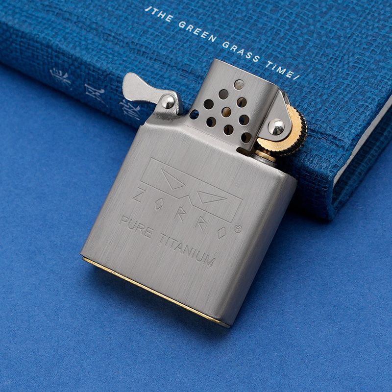 Lighter Insert Zippo - Zorro Titan-Einsatz, winddichtes, flüssiges Feuerzeug, Öltank,
