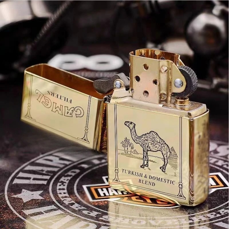 Lighter Insert Zippo - 2026 Neues High-End-Feuerzeug, Camel Windfestes Anpassbares