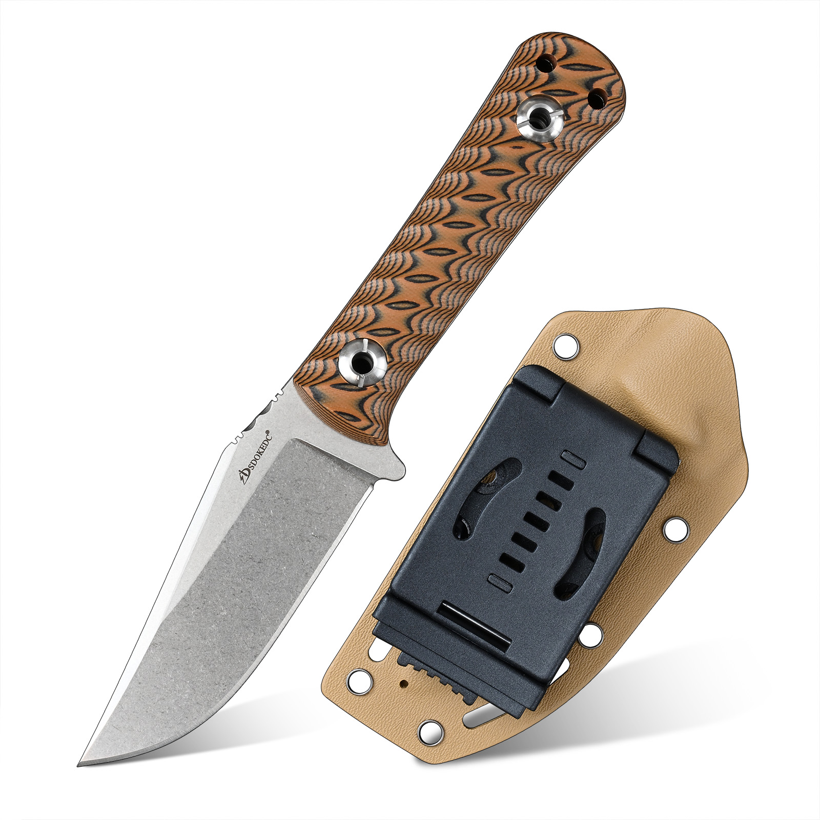 Edc Carry Fixed Blade - SDOKEDC Tragbarer EDC-Cutter, Handwerkzeug, modisches Geschenk