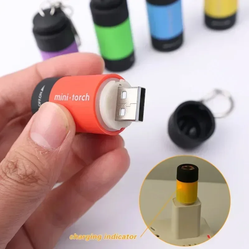 USB wiederaufladbare LED multi – Keychain Flashlight Bewertung und Preis