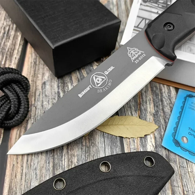 Tragbares D2-Stahl-Messer mit  – Edc Carry Fixed Blade Bewertung und Preis
