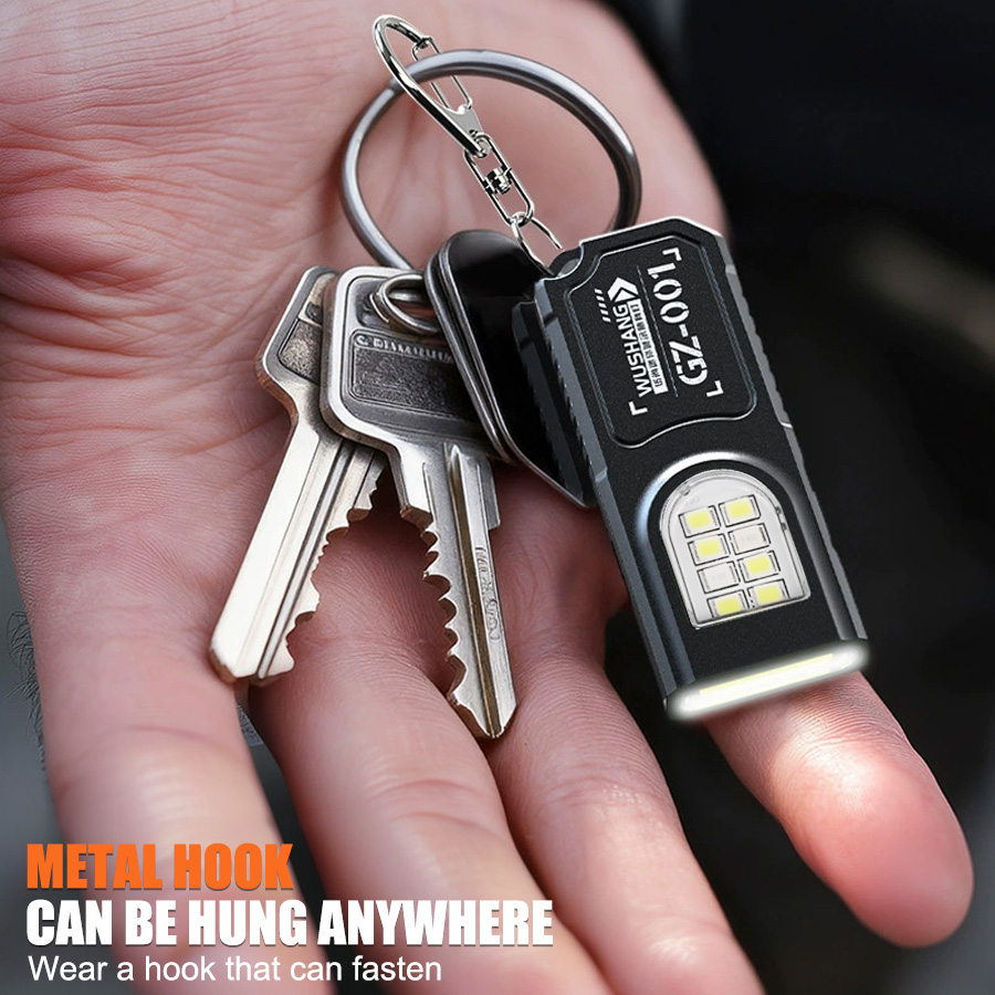 Multifunktionale Mini COB LED  – Keychain Flashlight Bewertung und Preis