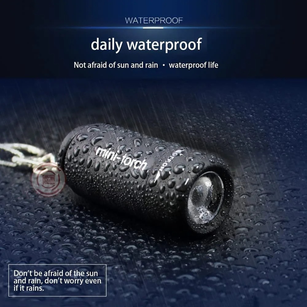 USB wiederaufladbare Mini-Tasc – Keychain Flashlight Bewertung und Preis