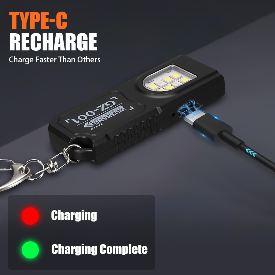 Mini-Schlüsselanhänger-Taschen – Keychain Flashlight Bewertung und Preis