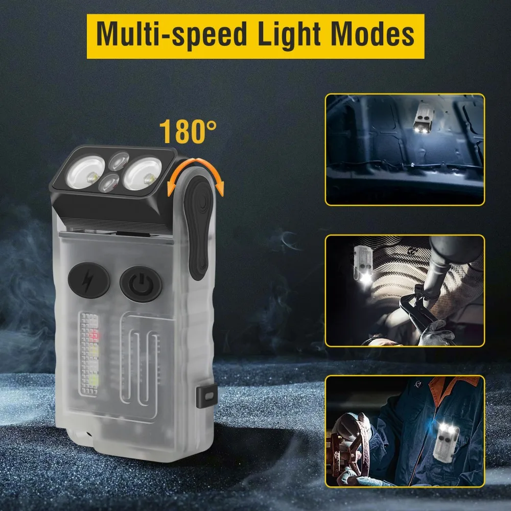 BORUiT V20 Summer EDC LED-Schl – Keychain Flashlight Bewertung und Preis