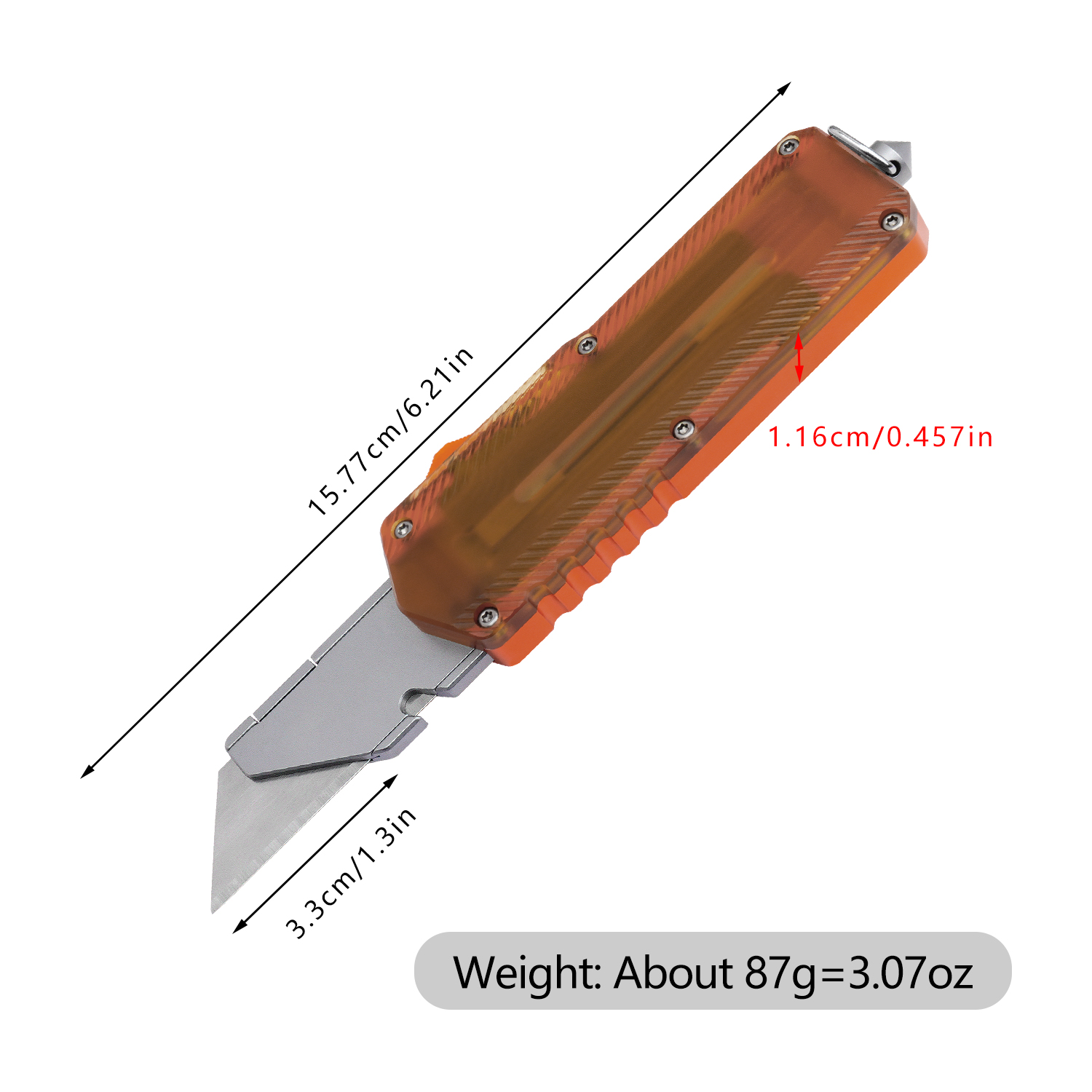 Zweiteiliges Kombinationsmesse – Edc Day Carry Bewertung und Preis