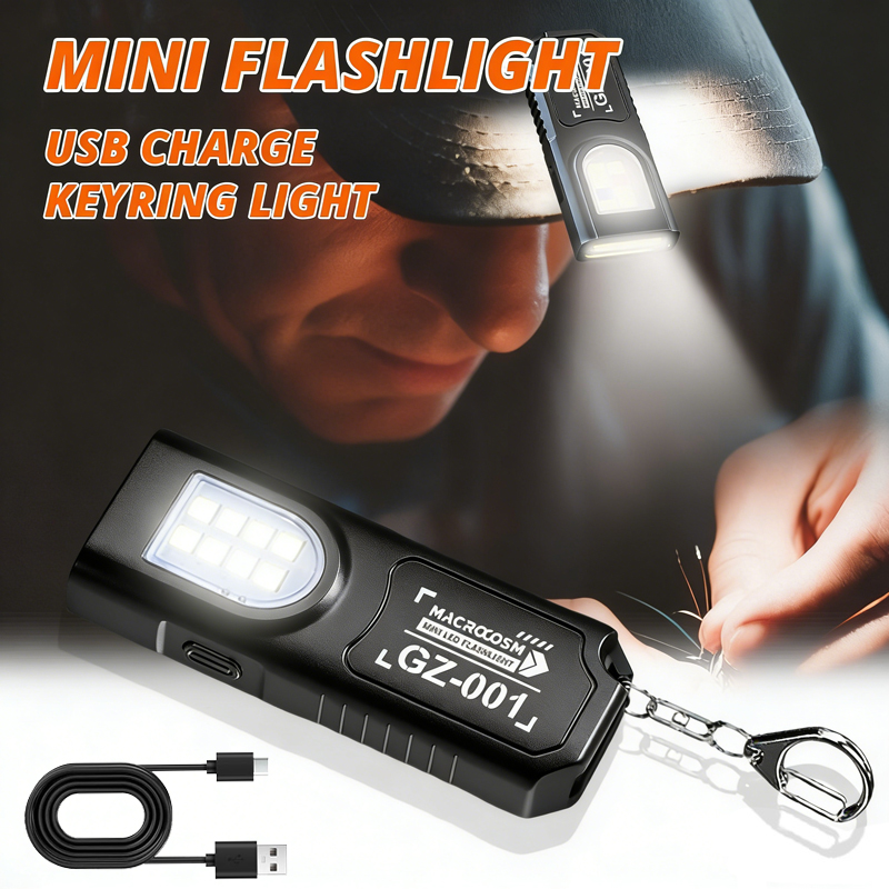 LED-Schlüsselanhänger-Taschenl – Keychain Flashlight Bewertung und Preis