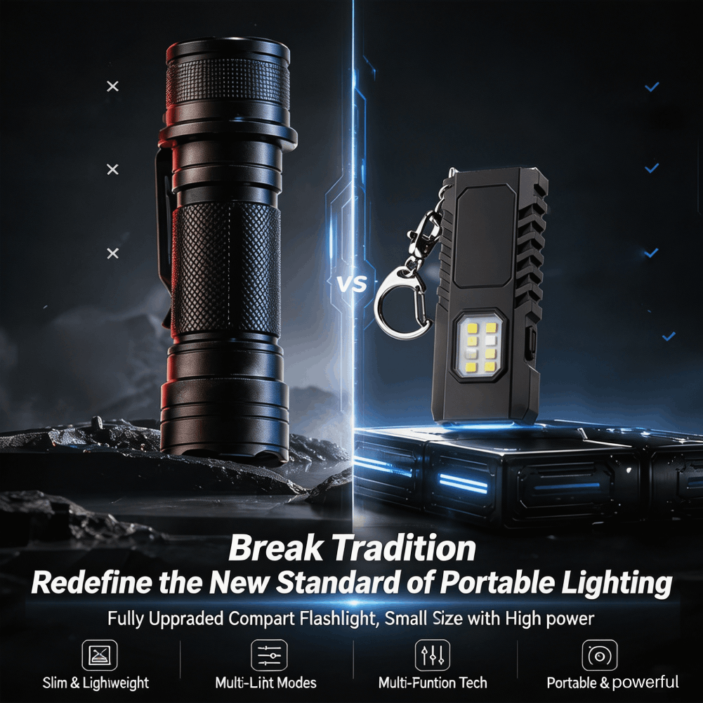 Mini-EDC-Schlüsselanhänger-Tas – Keychain Flashlight Bewertung und Preis